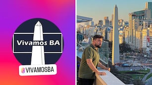 “Buenos Aires habla a través de sus paredes”: quién es Fabrizio Caradonna, el creador de la cuenta furor Vivamos.BA