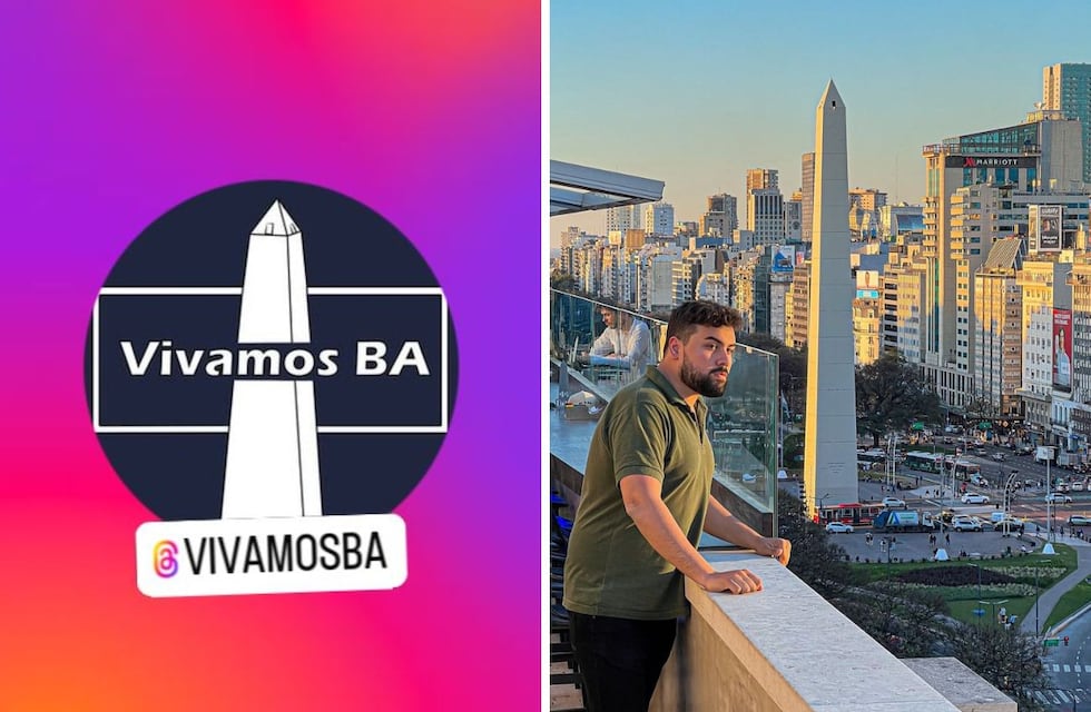 “Buenos Aires habla a través de sus paredes”: quién es Fabrizio Caradonna, el creador de la cuenta furor VivamosBA