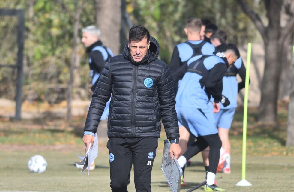 Juan Cruz Real en Belgrano: sacó a relucir sus números y justificó el ingreso del Chino Rojas