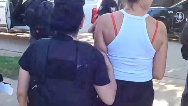 Jaquelina Zabala fue detenida el último sábado durante un operativo policial en Pérez.