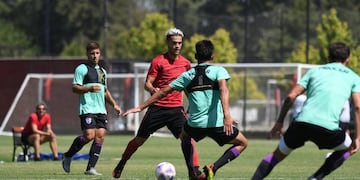 Cristian Ferreira fue titular en el segundo ensayo.