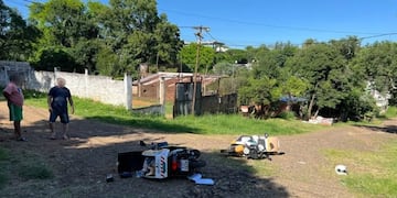 Investigan el ataque y robo a motoambulancieros que asistían a una adulta mayor en Posadas.