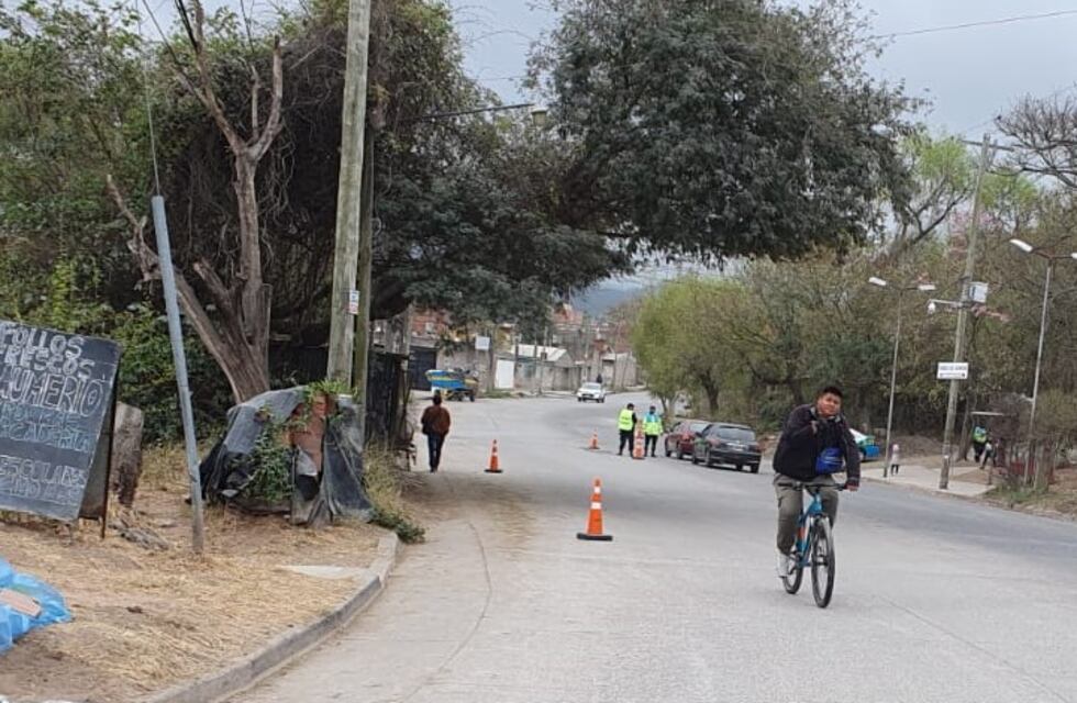 Seguridad Vial implementó un dispositivo para proteger a peatones, en Chijra