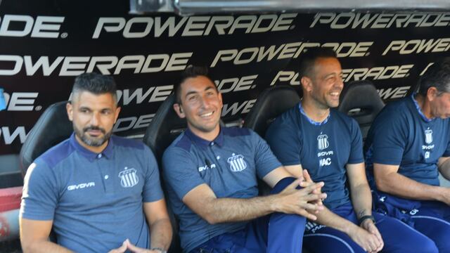 Talleres cuenta las horas para la final con Patronato, y se apoya en al tranquilidad del DT Javier Gandolfi (La Voz / Enviado especial a Rosario).