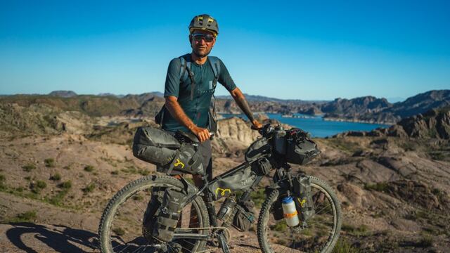 Gonzalo Zamorano, el mendocino que emprendió su viaje por Argentina para que "se le pegue el acento, la cultura y el orgullo de ser mendocino".