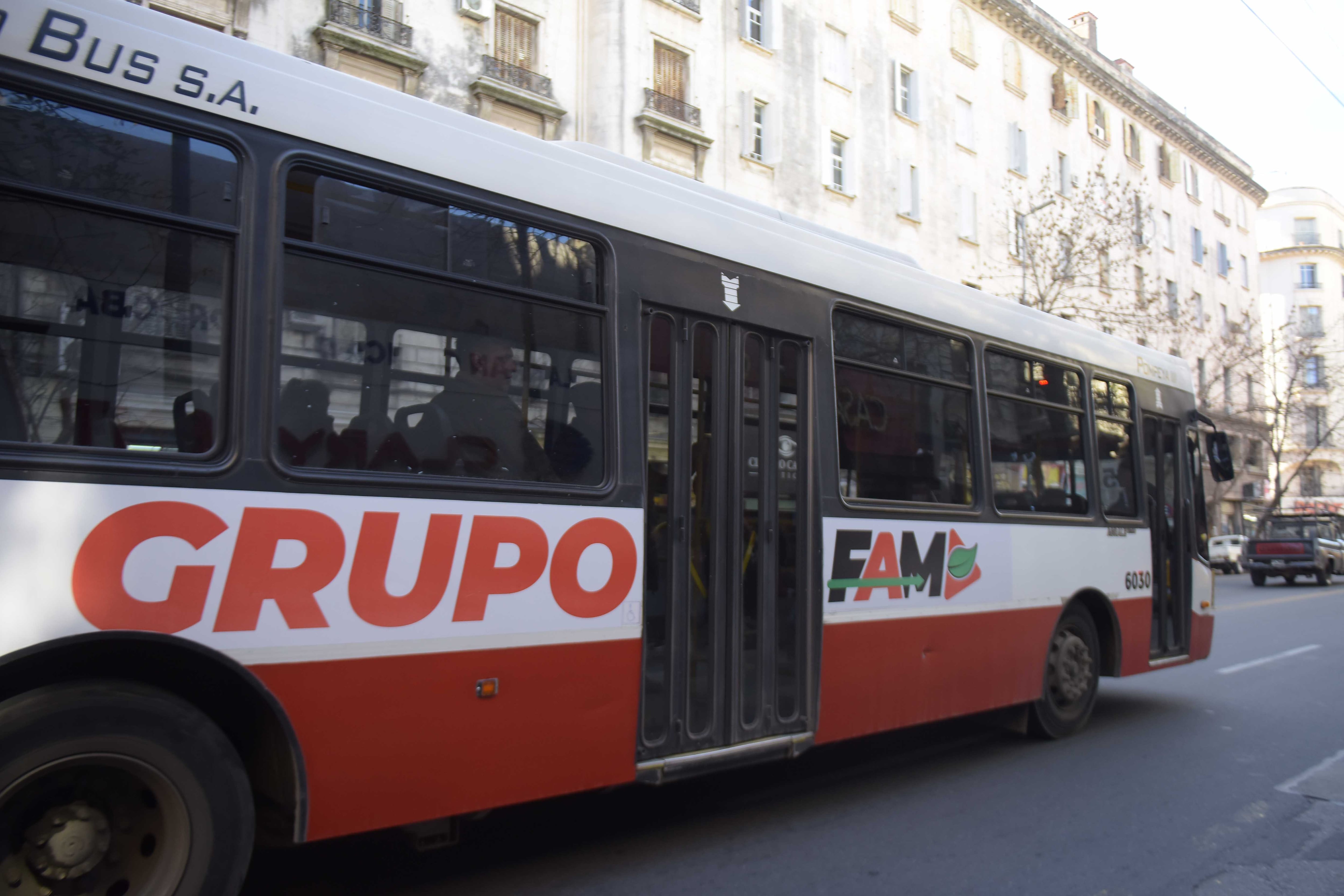 Transporte de pasajeros urbanos de la ciudad de Córdoba. (José Gabriel Hernández / La Voz)