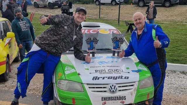Víctor y Matías Mondino Rally Regional APCUR