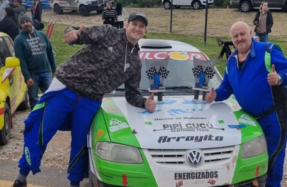 El binomio Mondino Mondino de Arroyito se llevó la clase A1 en Villa de Soto