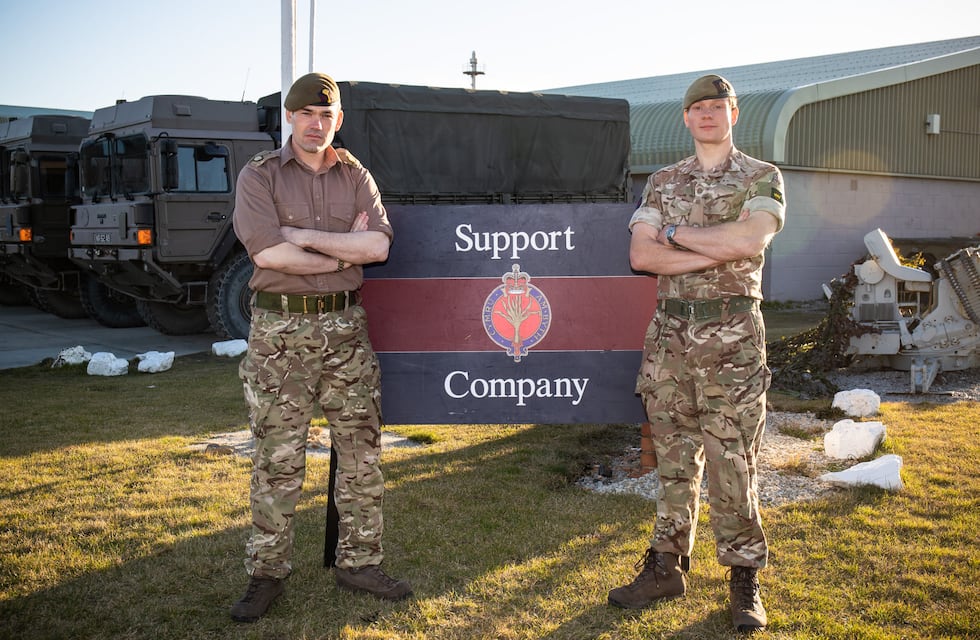 Malvinas: los británicos hicieron el cambio de tropas del ejército