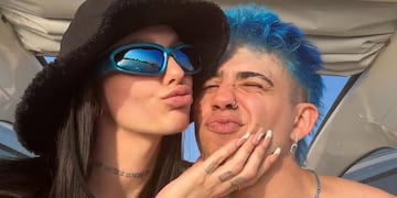 El excéntrico y romántico regalo de Luck Ra para La Joaqui. Captura de Instagram.