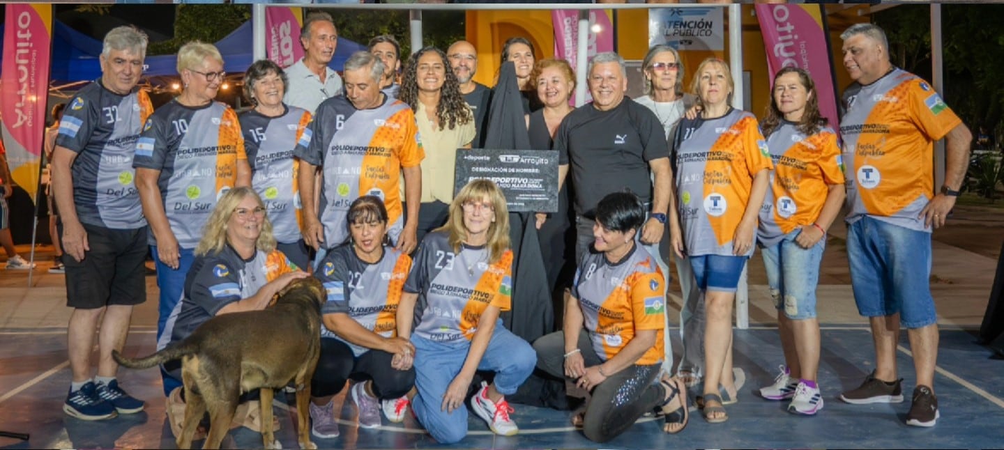El Polideportivo Techado Sur IPV de Arroyito lleva el nombre “Diego Armando Maradona”