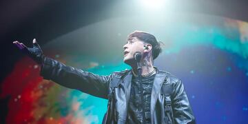 Tiago PZK se presentó en el Movistar Arena con su nuevo álbum "Portales".