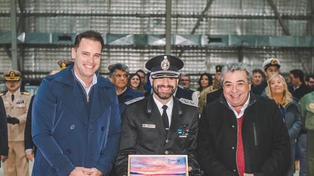 Acto en Ushuaia por un nuevo aniversario de la creación de la Policía de Seguridad Aeroportuaria