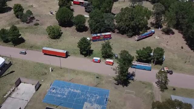 Polémica por la instalación de un circo en Plaza Carrasco de Pehuen Co.