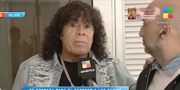 "La Mona" Jiménez en "Intrusos". (Foto: Captura de pantalla)