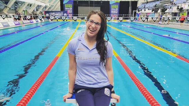 Elizabeth Noriega natación adaptada Manchester