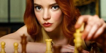 Anya Taylor-Joy en "Gambito de Dama" (Netflix)