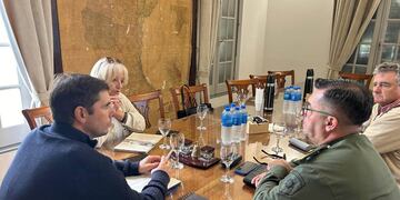 Reunión entre la Sociedad Rural de Rafaela y La Guardia Rural "Los Pumas"