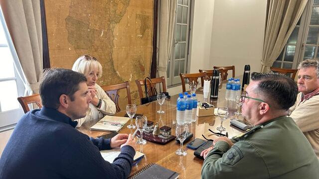 Reunión entre la Sociedad Rural de Rafaela y La Guardia Rural "Los Pumas"