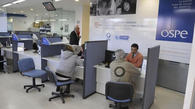Finalmente, las prepagas dieron marcha atrás con el cobro del copago a los usuarios de los prestadores de medicina privada.  (LaVoz/Archivo).