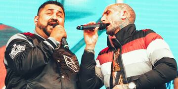 Emanuel Noir de Ke Personajes cantó “Su Florcita” junto a Agrupación Marilyn en vivo y conmovió al público