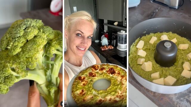 El pastel de brócoli de Ingrid Grudke.