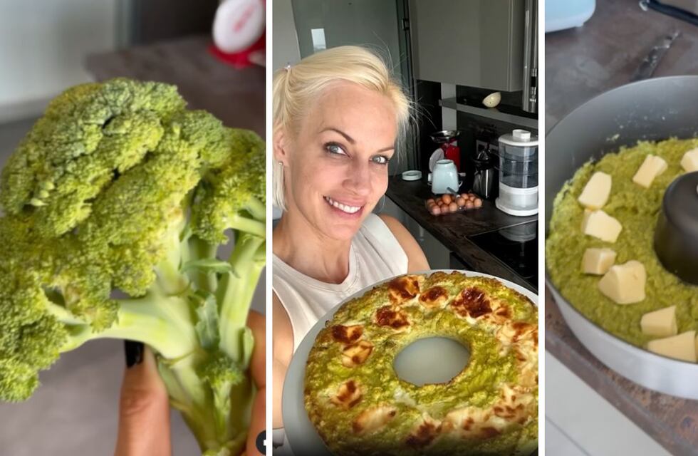 El pastel de brócoli de Ingrid Grudke bajo en calorías, ideal para un almuerzo saludable