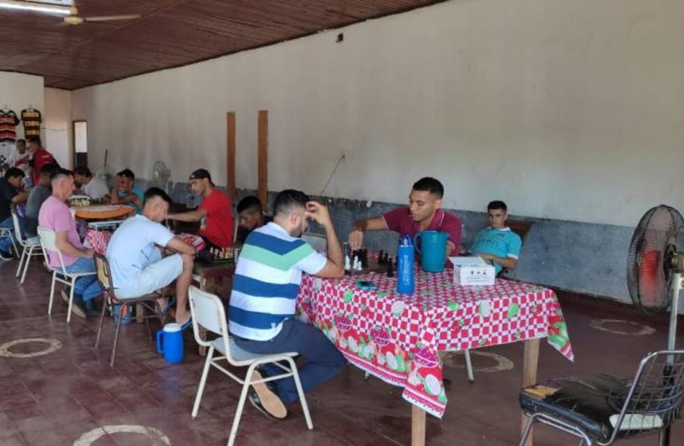 La Unidad Penal III de Eldorado realizó un torneo de ajedrez entre internos
