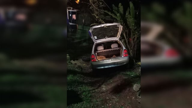 Puerto Rico: conducía alcoholizado y perdió el control de su auto.