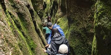 Un rincón en medio de Los Gigantes al que sólo pueden acceder los aventureros.