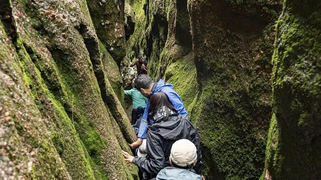 Un rincón en medio de Los Gigantes al que sólo pueden acceder los aventureros.