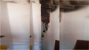 Rápida intervención de Bomberos evitó un incendio en un comercio del centro de Puerto Iguazú.