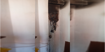 Rápida intervención de Bomberos evitó un incendio en un comercio del centro de Puerto Iguazú.