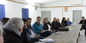 Reunión del Intendente Luis Castellano con la Federación de Entidades Vecinales