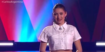 Camila, la concordiense que conmovió a todos en La Voz Argentina 2025.