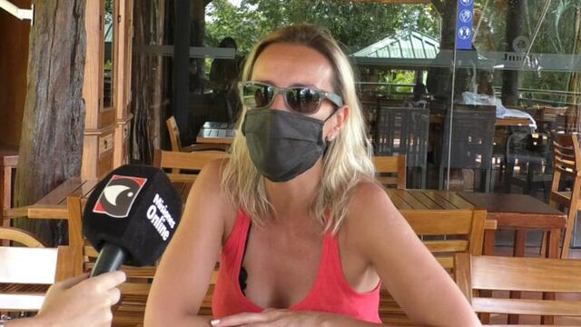 De paseo por Misiones, Milva Castellini prefirió el Iguazú Jungle Lodge