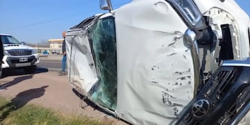 Un empresario de Córdoba protagonizó un siniestro vial.