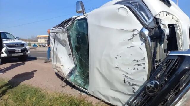 Un empresario de Córdoba protagonizó un siniestro vial.