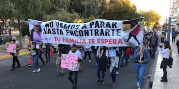 Una nueva marcha para pedir por la aparición con vida de Guadalupe Belén Lucero, la niña de 5 años desaparecida de San Luis.