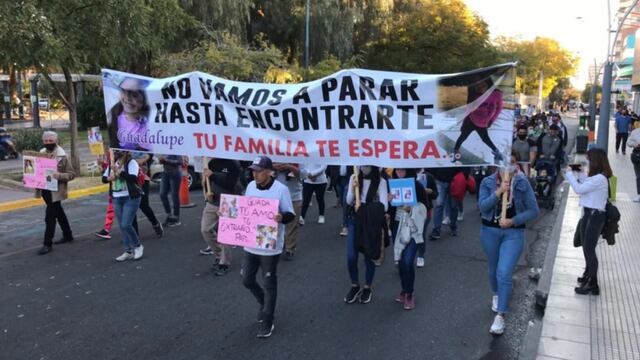 Se realizará una nueva marcha para pedir por la aparición de Guadalupe Belén Lucero