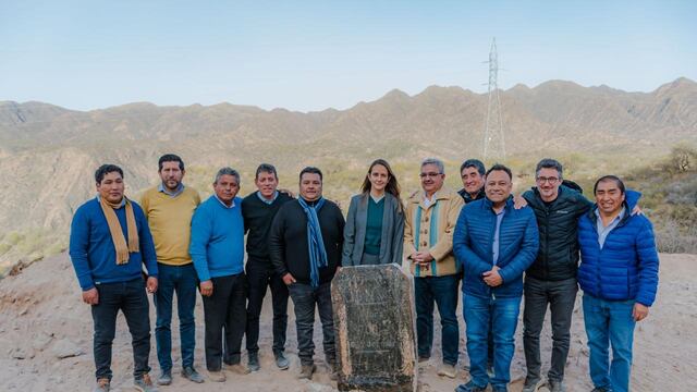 Recorrieron los avances de obra en la Cuesta de Zapata