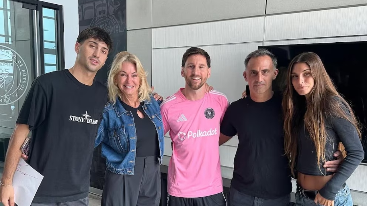 Las fotos de Yanina Latorre junto a Messi