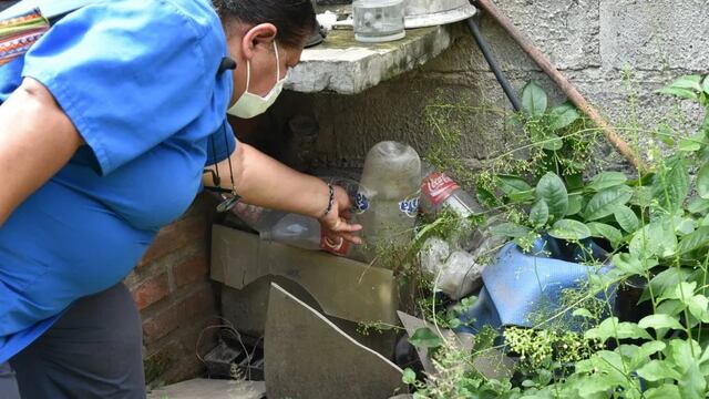 El descacharrado es clave para prevenir casos. Y es una acción que cada uno debe realizar en su propia vivienda.