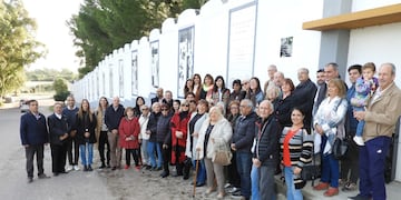 Se presentó la puesta en valor del Vía Crucis en el cementerio de Punta Alta