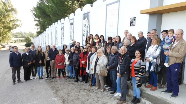 Se presentó la puesta en valor del Vía Crucis en el cementerio de Punta Alta