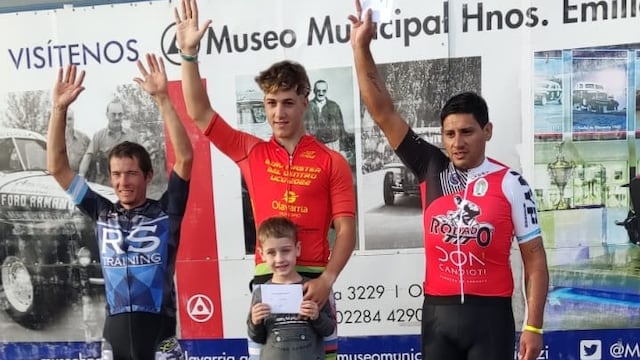 En puntaltense juan Ignacio Barone ganó el “Gran Premio Homenaje Jorge Rodríguez” disputado en Olavarría.