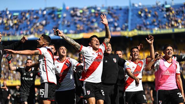 River le ganó a Boca el Superclásico en La Bombonera. Fue 2-0, con goles de Rondón y Enzo Díaz.