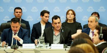 Ley Ómnibus de Javier Milei en el Congreso. Diputados. (Gentileza Clarín)