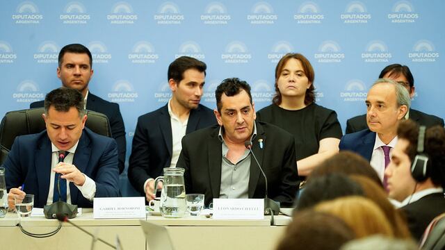 Ley Ómnibus de Javier Milei en el Congreso. Diputados. (Gentileza Clarín)