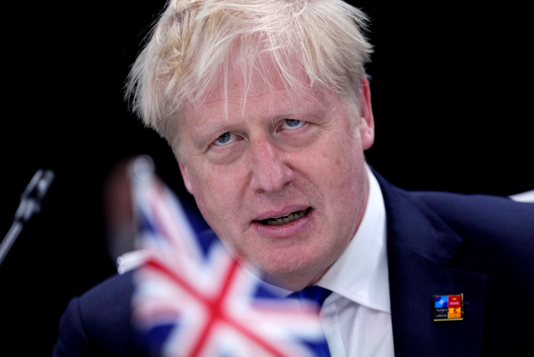 El primer ministro británico, Boris Johnson, afronta una crisis política y su puesto está duda.